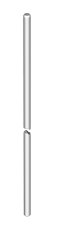 OBO 101 20-3000 Izolační tyč, 3000mm, plast zesílený skelnými vlákny, GFK