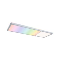 LED Panel Atria Shine hranaté 580x200mm RGBW matný chrom PAULMANN 71020