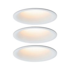 Vestavné svítidlo LED Cymbal 3x6,5W bílá mat proti oslnění stmívatelné 934.19