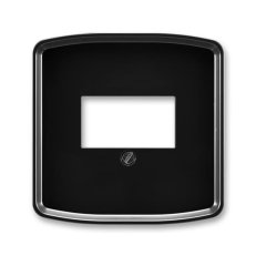 Kryt zásuvky komunikační přímé pro USB 5014A-A00040 N černá Tango ABB