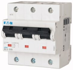 Eaton 211776 Jistič AZ,char C,3pólový,In=25A,Icn=20kA,Icu=25kA AZ-3-C25