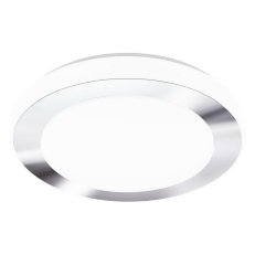 Nástěnné/stropní svítidlo LED CARPI d385 chrom/bílá 21,9W IP44 EGLO 95283