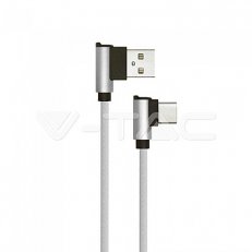 1 M Type C USB Cable Grey - Diamond Seri