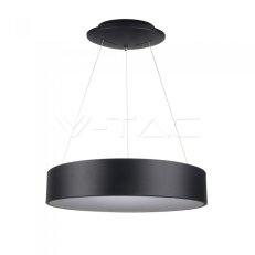 Závěsné LED svítidlo V-TAC 20W Surface Smooth Dimmable Black 3000K  VT-25-1D