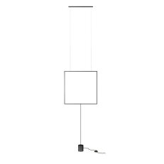 Závěsné svítidlo SLICK SU/LAMP SQ LED 28W 3000K SBK REDO 01-2134