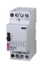 Modulární stykač RD 25-04-R 4p 2M 4xNC,25A 230VAC/DC ON-OFF-AUTO ETI 002464066