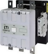 Motorový stykač ETI CEM112.22-24V-50/60Hz, 3p, 3xNO+2x (1xNO+1xNC),180A/112A