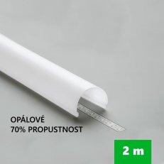 FKU78-D9-KLIK-2M-W(OP) Plexi D9 KLIK opálové pro FKU78, 2m FK TECHNICS 4739595