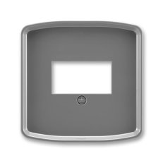 Kryt zásuvky komunikační přímé pro USB 5014A-A00040 S2 kouřová šedá Tango ABB