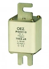 OEZ 08682 Pojistková vložka pro jištění polovodičů P50V10 700A aR