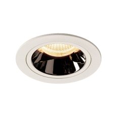 NUMINOS DL M vnitřní LED zápustné stropní svítidlo bílá/chrom 2700K 20°