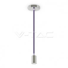 Závěsné svítidlo V-TAC Chrome Purple VT-7338