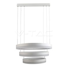 92W Soft Light Chandelier Dimmable White