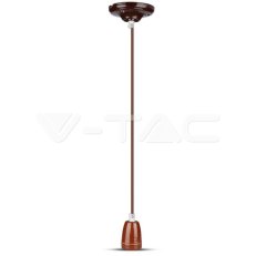 Porcelain Lamp Pendant Brown,  VT-7998