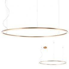 Závěsné svítidlo ORBIT SU LED 105W 4000K D1500 BRASS-DALI REDO 01-1921-DALI