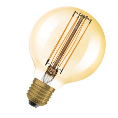 LEDVANCE Vintage 1906 LED CLASSIC SLIM FILAMENT Globe DIMMABLE 8.8W 822 Gold E27