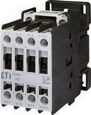 Motorový stykač CEM9.01-24V-50/60Hz, 3p, 3xNO+1xNC,25A/9A ETI 004642110