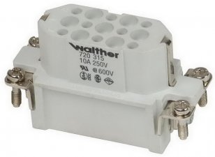 Walther 720315 D 15 Vložka konektoru pro lisovací dutinky