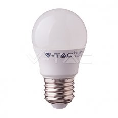 LED žárovka V-TAC 7W E27 G45 Plastic 3000K, VT-290