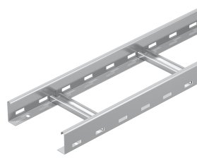 OBO LG 640 VS6 A2 Kabelový žebřík děrovaný s příčkou VS 60x400x6000 Nerez ocel