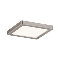 LED vestavné svítidlo Areo IP23 hranaté 5W 3000K nikl mat 929.54 PAULMANN 92954