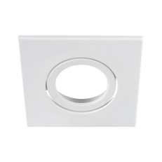 UNIVERSAL DOWNLIGHT kryt, pro downlight IP20, výkyvný, hranatý, bílý SLV 1007185