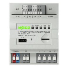 3fázový měřicí převodník výkonu 3x277/480V/1 A Modbus RTU WAGO 2857-570/024-001