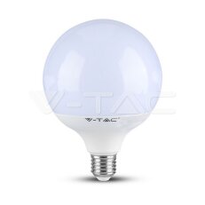 LED žárovka V-TAC 22W E27 G120 Plastic 3000K 120LM/W, VT-242