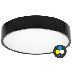 LED svítidlo 15W,CCT, 1650lm, IP65, 1650lm černá ECOLITE WMAT300-15W/CR