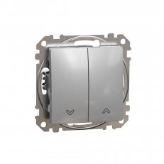 Sedna D/E Spínač žaluzií, Aluminium SCHNEIDER SDD113104