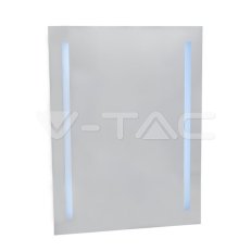 7W LED Mirror Light Rectangle Chrome Wit