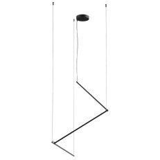 Závěsné svítidlo STICK SU LED D900 36W 3000K SAND BLACK REDO 01-2799