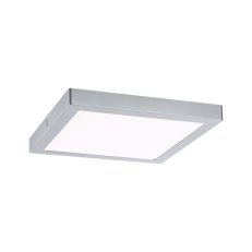 LED Panel Abia hranaté 300x300mm 4000K matný chrom PAULMANN 71024