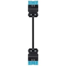 kabel se dvěma konektory gesis, 5-pól, 5*1,5mm2, vidlice, délka 0,5m, modrý