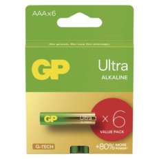 Alkalická baterie GP Ultra AAA (LR03) GP BATTERIES B0211V