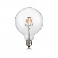 LAMPADINA CLASSIC E27 8W GLOBO D125 TRAS