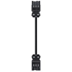 kabel propojovací se dvěma konektory gesis, 4-pól, 4*1,5mm2, délka 1m, černý