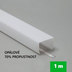 FKU78-E9-KLIK-1M-W(OP) Plexi E9 KLIK opálové pro FKU78, 1m FK TECHNICS 4739599