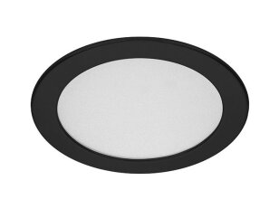 Podhledové svítidlo LED DOWNLIGHT CCT IP44 24W kulatý černý PANLUX PN22400012