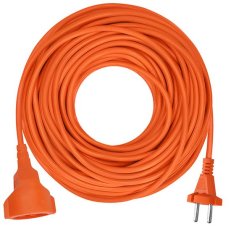 1z pohyblivý přívod - spojka, 20m, 2 x 1,5mm2, oranžová SOLIGHT PS22