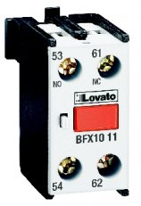 Lovato BFX1002 2V blok pomocných kontaktů čelní montáž