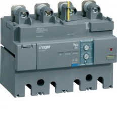 Chráničový modul pro P630/x630, 4-pól, 400A; 0,1 - 10 A /HBD401H/ HAGER HBW400H