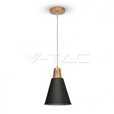 Závěsné svítidlo V-TAC Modern Red Copper Sand Black d220 VT-75206