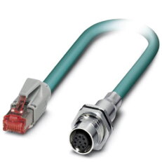 VS-M12FSBP-IP20-94B-LI/0,5 Osazený kabel Ethernet 1403535