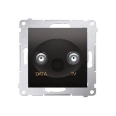 DAD1.01/48 Zásuvka TV-DATA, (strojek s k
