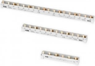 ABB Propojovací lišta PS2/12/16 2F určeno pro: 12 modulů průřez 16mm (max.80A)