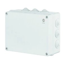 Krabice SolidBOX 68212 IP55 305x244x126mm plné víko stupň. vývodky (12x) FAMATEL