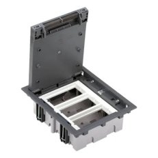 Podlahová krabice SF obdélníkový 6×K45 3×S500 70mm105mm šedá 52050003-035