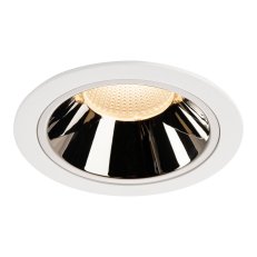 NUMINOS DL XL vnitřní LED zápustné stropní svítidlo bílá/chrom 2700K 20°