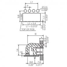 LED displej SC 3.81 FLA 1.5/16 WEIDMÜLLER 1979720000